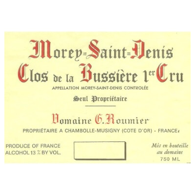 Georges Roumier Morey-Saint-Denis 1er Cru Clos de la Bussiere 2019 (3x75cl)