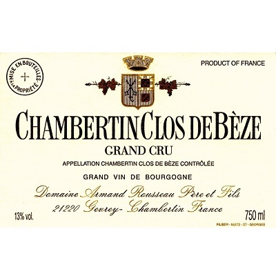 Armand Rousseau Chambertin-Clos-De-Beze Grand Cru 2016 (6x75cl)