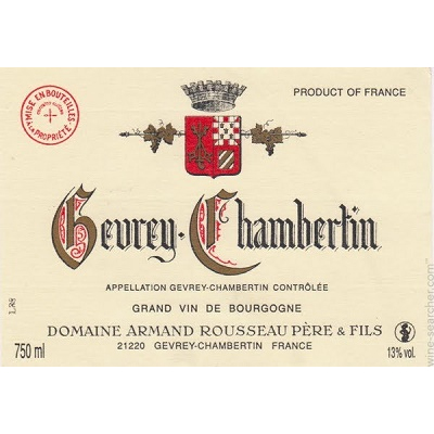 Armand Rousseau Gevrey-Chambertin 2017 (6x75cl)