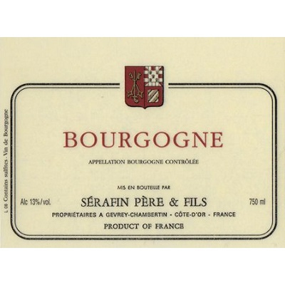 Serafin Pere & Fils Bourgogne Rouge 2014 (12x75cl)