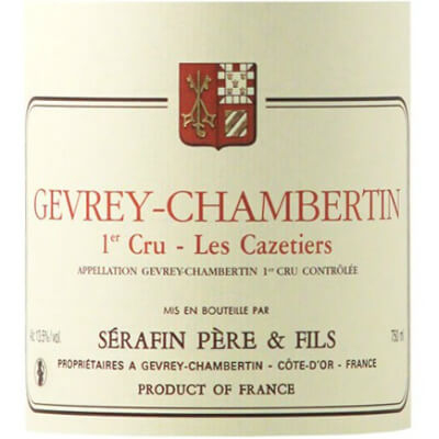 Serafin Pere & Fils Gevrey-Chambertin 1er Cru Les Cazetiers 2020 (6x75cl)