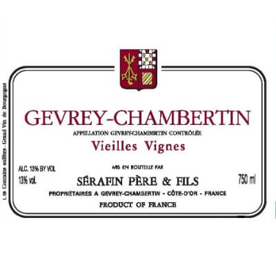 Serafin Pere & Fils Gevrey-Chambertin Vv 2020 (6x75cl)