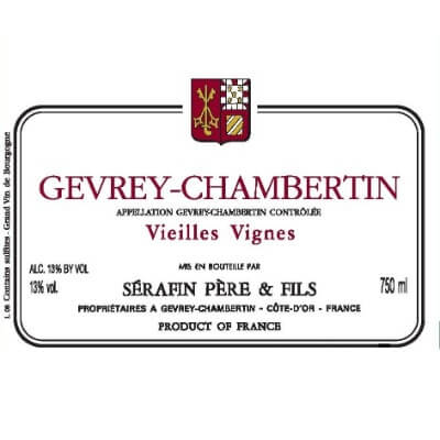 Serafin Pere & Fils Gevrey-Chambertin VV 2002 (12x75cl)