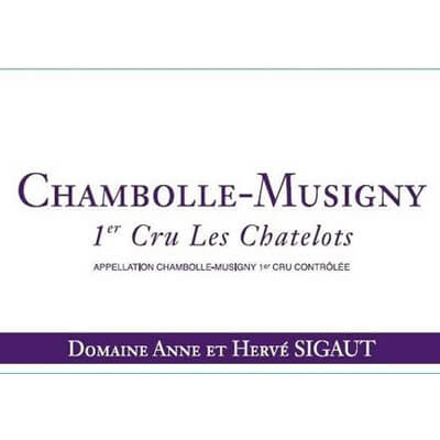 Anne & Herve Sigaut Chambolle-Musigny 1er Cru Les Chatelots 2020 (6x75cl)