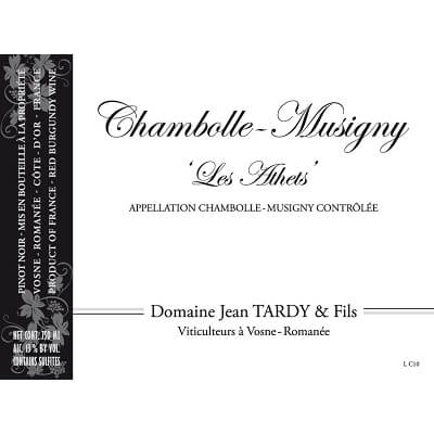 Jean Tardy Chambolle-Musigny 1er Cru Les Athets 2022 (6x75cl)