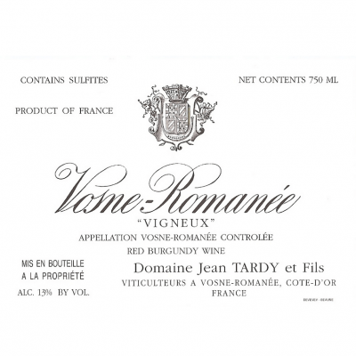 Jean Tardy Vosne-Romanee Vigneux 2020 (6x75cl)