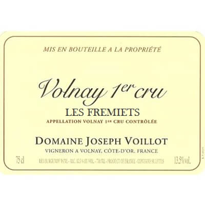 Joseph Voillot Volnay 1er Cru Les Fremiets 2021 (6x75cl)