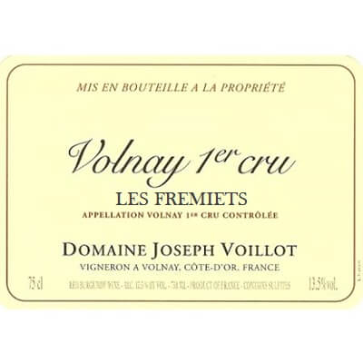 Joseph Voillot Volnay 1er Cru Les Fremiets 2006 (12x75cl)