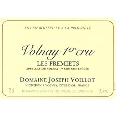 Joseph Voillot Volnay 1er Cru Les Fremiets 2015 (6x75cl)