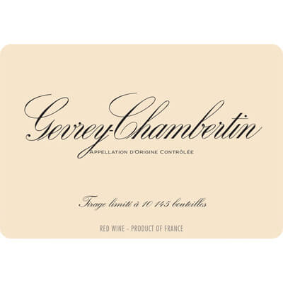 Vougeraie Gevrey-Chambertin Les Evocelles 2020 (6x75cl)