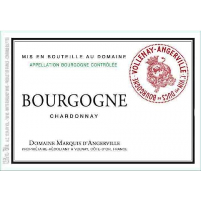 Marquis d'Angerville Bourgogne Blanc 2018 (6x75cl)