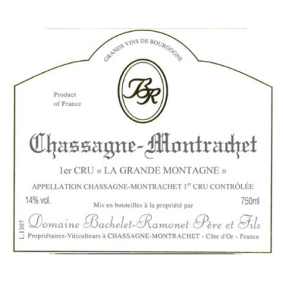 Bachelet Ramonet Chassagne-Montrachet 1er Cru Grande Montagne 2022 (12x75cl)