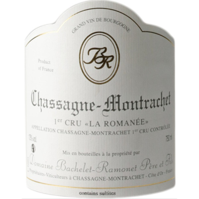 Bachelet Ramonet Chassagne Montrachet 1er Cru La Romanee 2022 (12x75cl)