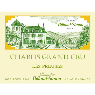 Billaud-Simon Chablis Grand Cru Les Preuses 2021 (6x75cl)