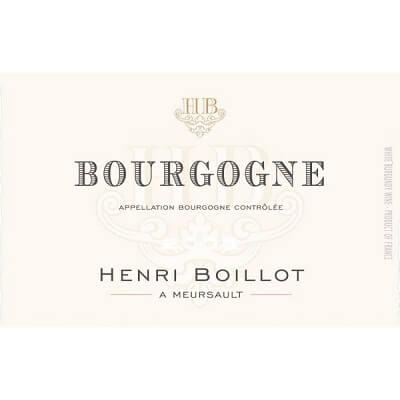 Henri Boillot Bourgogne Blanc 2022 (6x75cl)