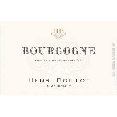 Henri Boillot Bourgogne Blanc 2023 (6x75cl)