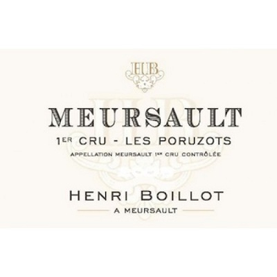 Henri Boillot Meursault 1er Cru Les Poruzots 2018 (6x75cl)