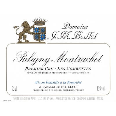 Jean-Marc Boillot Puligny-Montrachet 1er Cru Les Combettes 2023 (1x75cl)
