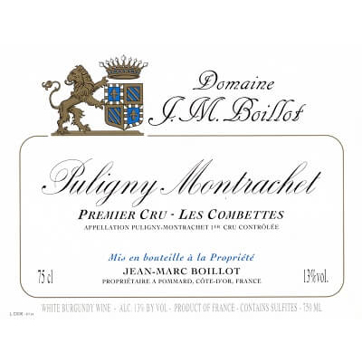 Jean-Marc Boillot Puligny-Montrachet 1er Cru Les Combettes 2020 (6x75cl)