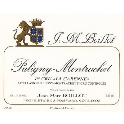 Jean-Marc Boillot Puligny-Montrachet 1er Cru La Garenne 2023 (6x75cl)