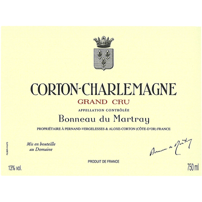 Bonneau du Martray Corton-Charlemagne Grand Cru 2000 (3x150cl)