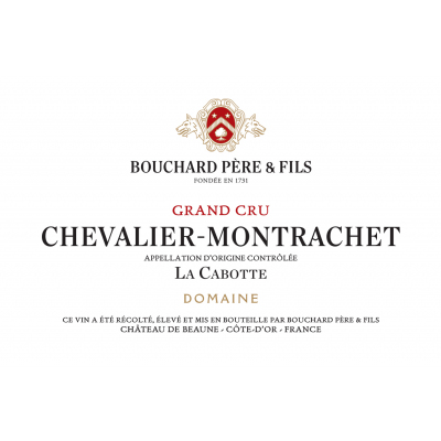 Bouchard Pere & Fils Chevalier-Montrachet Grand Cru La Cabotte 2015 (6x150cl)