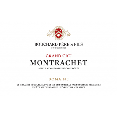 Bouchard Pere & Fils Montrachet Grand Cru 2020 (3x75cl)