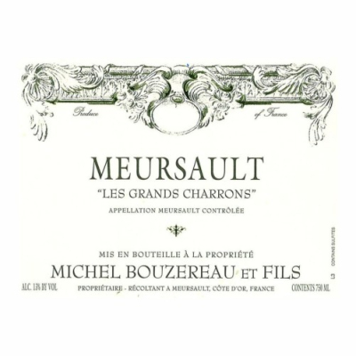 Michel Bouzereau Meursault Les Grands Charrons 2019 (6x75cl)