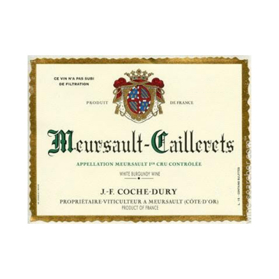 Coche-Dury Meursault 1er Cru Caillerets 2001 (1x75cl)