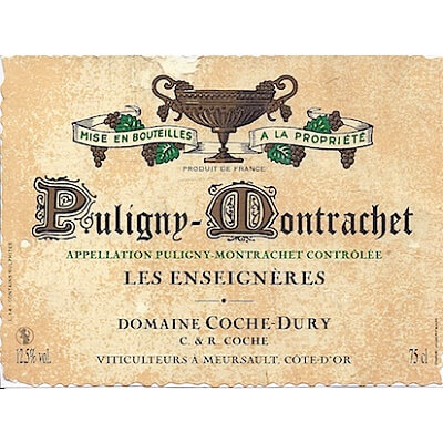 Coche-Dury Puligny-Montrachet Les Enseigneres 2010 (3x75cl)