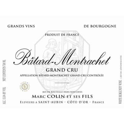 Marc Colin et Fils Batard Montrachet Grand Cru 2022 (1x75cl)