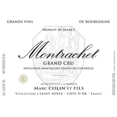 Marc Colin & Fils Montrachet Grand Cru 2019 (3x75cl)