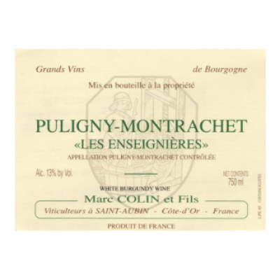 Marc Colin et Fils Puligny-Montrachet Enseigneres 2022 (1x300cl)
