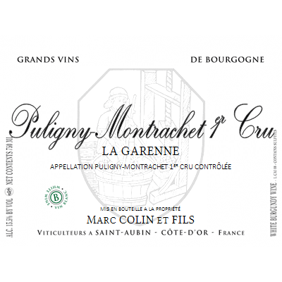 Marc Colin & Fils Puligny-Montrachet 1er Cru Les Garennes 1999 (1x75cl)