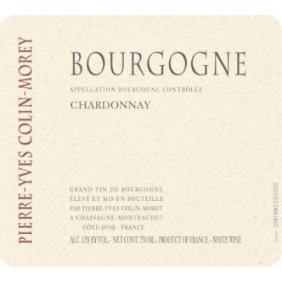 Pierre-Yves Colin-Morey Bourgogne Blanc 2018 (3x150cl)