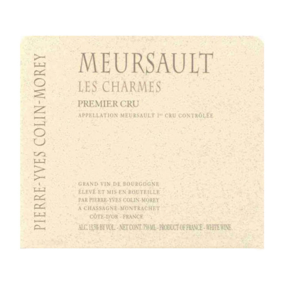 Pierre-Yves Colin-Morey Meursault 1er Cru les Charmes 2014 (1x75cl)