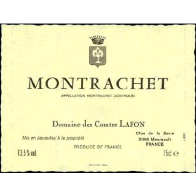 Comtes Lafon Montrachet Grand Cru 2007 (2x75cl)