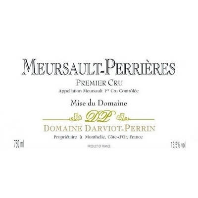 Darviot Perrin Meursault 1er Cru Perrieres 2020 (6x75cl)