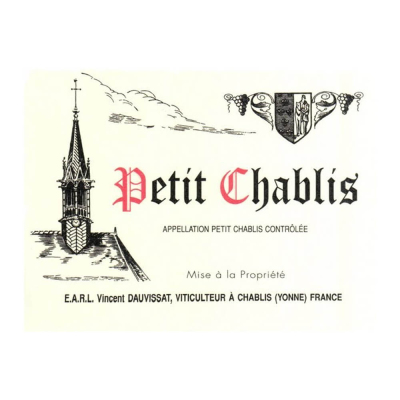 Vincent Dauvissat Petit Chablis 2022 (6x75cl)