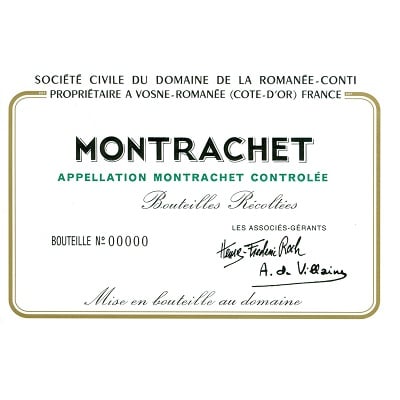 Domaine de la Romanee-Conti Montrachet Grand Cru 2006 (3x75cl)