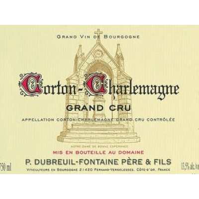 Dubreuil Fontaine Corton Charlemagne Blanc 2015 (6x75cl)