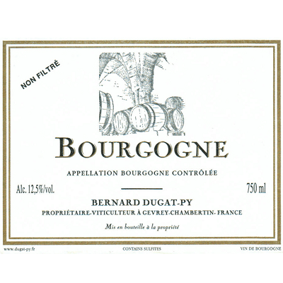 Bernard Dugat-Py Bourgogne Blanc 2020 (6x75cl)