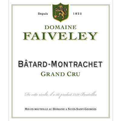 Faiveley Batard-Montrachet Grand Cru 2023 (3x75cl)