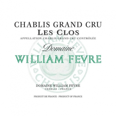 William Fevre Chablis Grand Cru Les Clos 2020 (6x75cl)