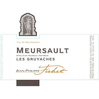 Jean-Philippe Fichet Meursault Les Gruyaches 2016 (6x75cl)