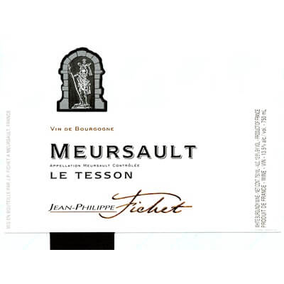 Jean-Philippe Fichet Meursault Le Tesson 2019 (6x75cl)