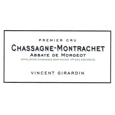 Vincent Girardin Chassagne-Montrachet 1er Cru Abbaye de Morgeot 2022 (12x75cl)
