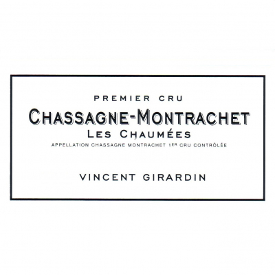 Vincent Girardin Chassagne-Montrachet 1er Cru Les Chaumees 2018 (6x75cl)