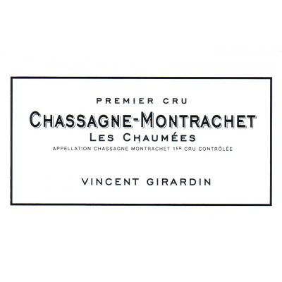 Vincent Girardin Chassagne-Montrachet 1er Cru Les Chaumees 2018 (12x75cl)