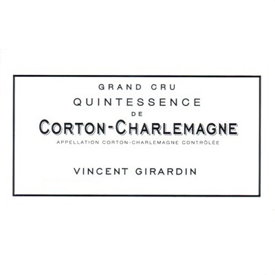 Vincent Girardin Quintessence de Corton-Charlemagne Grand Cru 2019 (6x75cl)